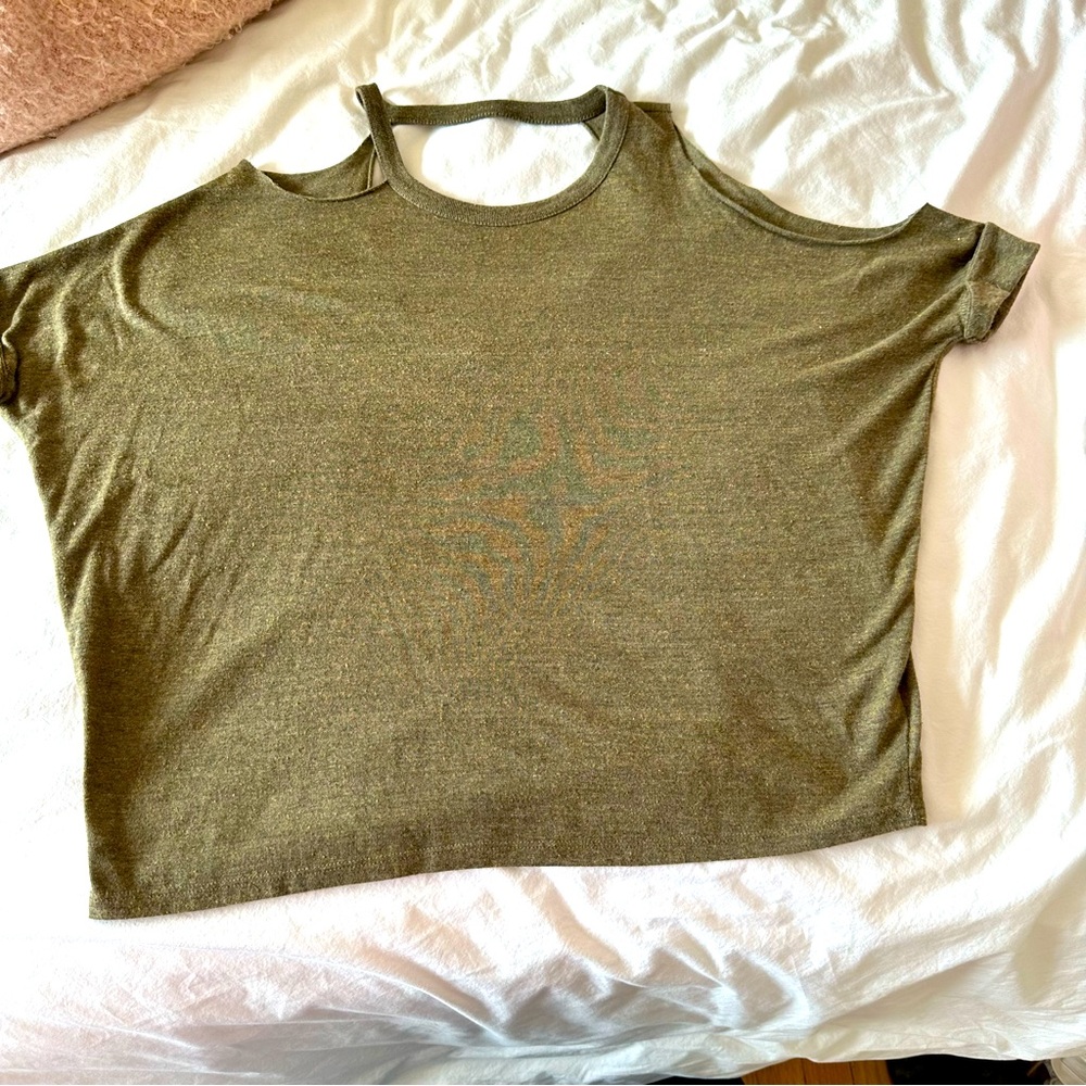 Chaser Cold Shoulder Sweatshirt